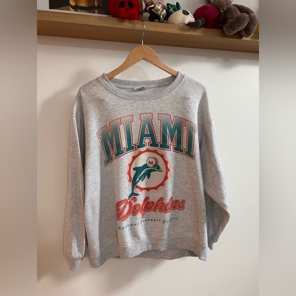 NFL Other - VINTAGE “ 90s NFL Miami dolphins” Crewneck - Men’s M